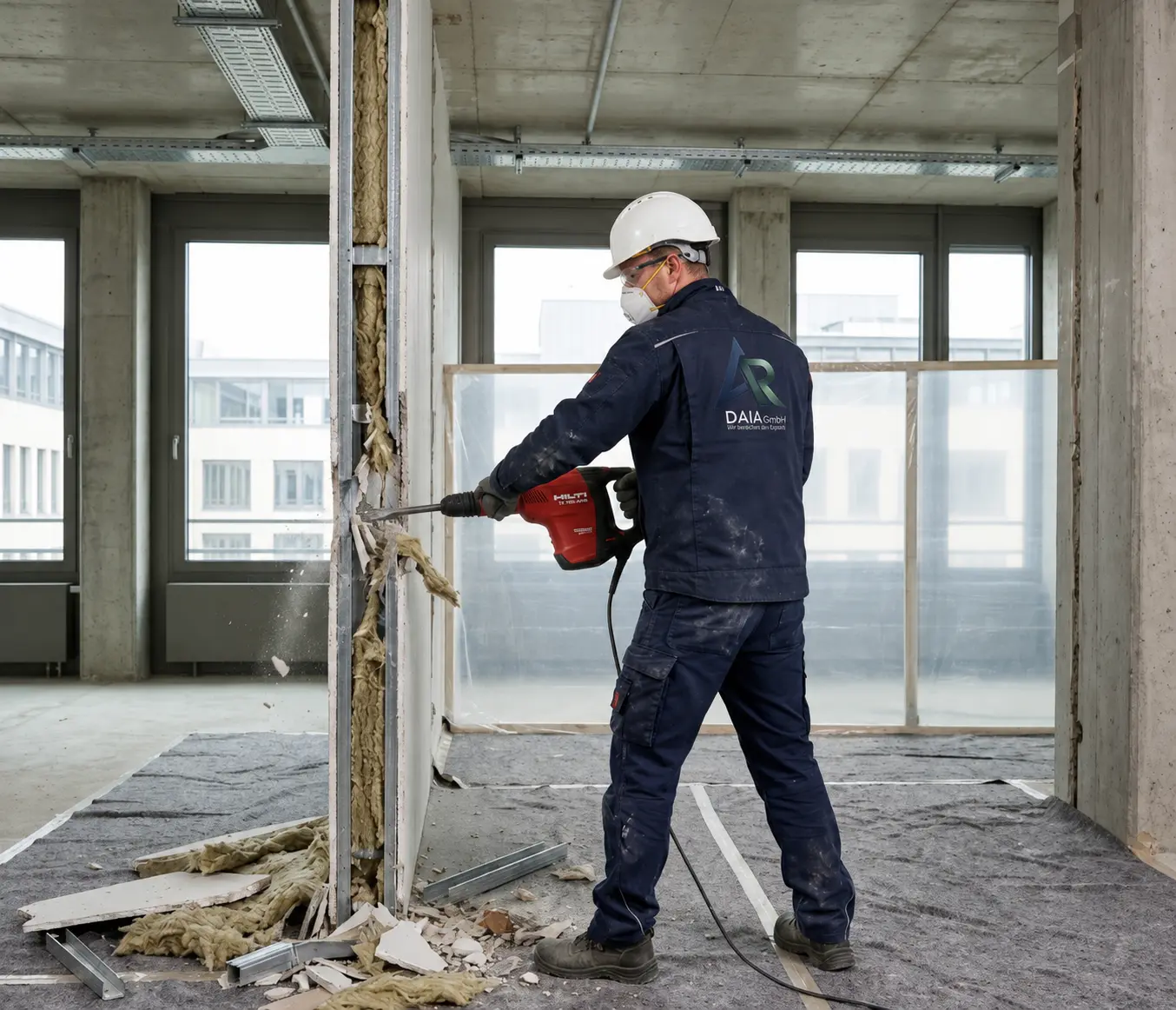 Kontrollierte Abbruch- und Rückbauarbeiten durch DAIA GmbH