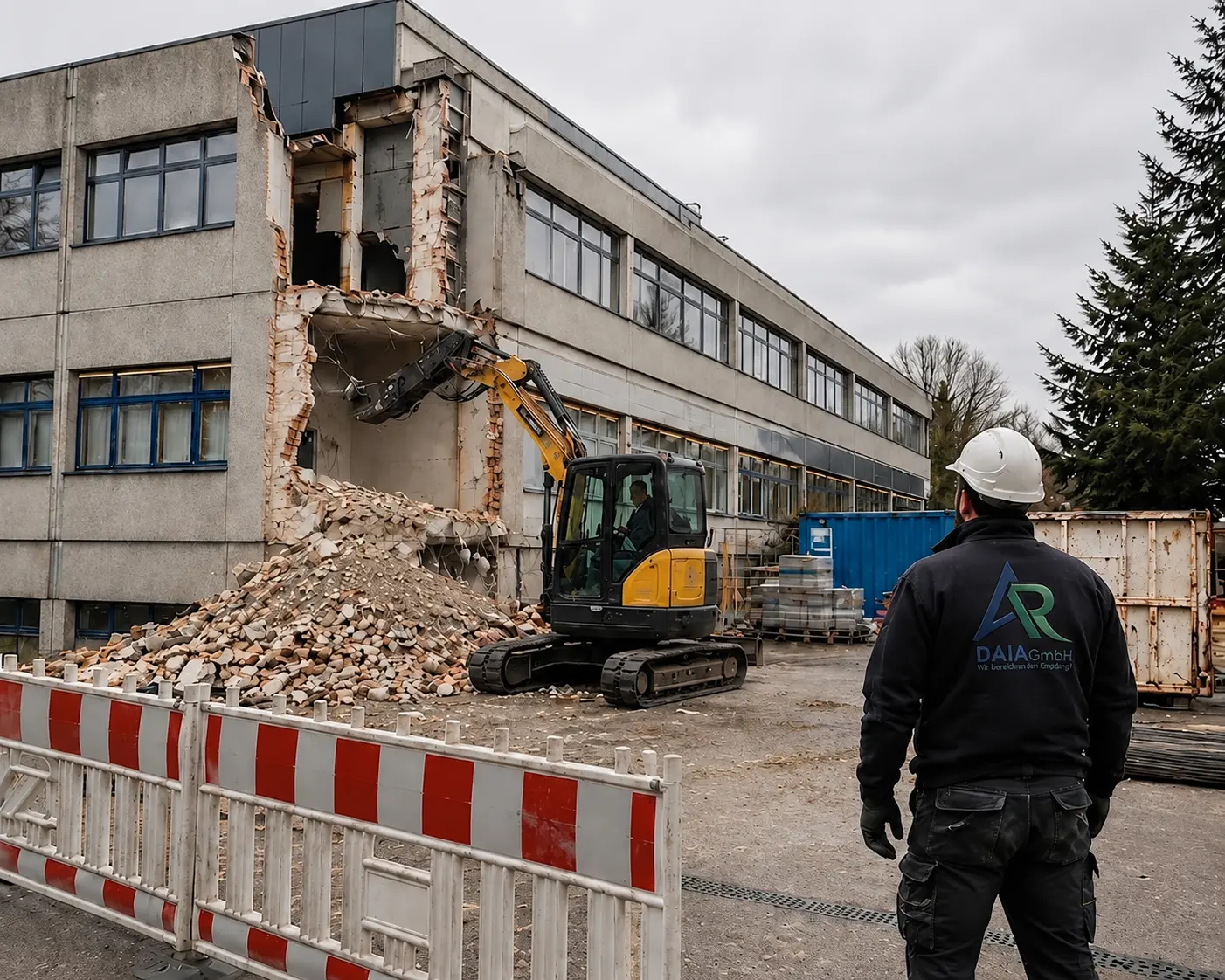 Strukturierter Rückbau als Teil der DAIA Abbrucharbeiten