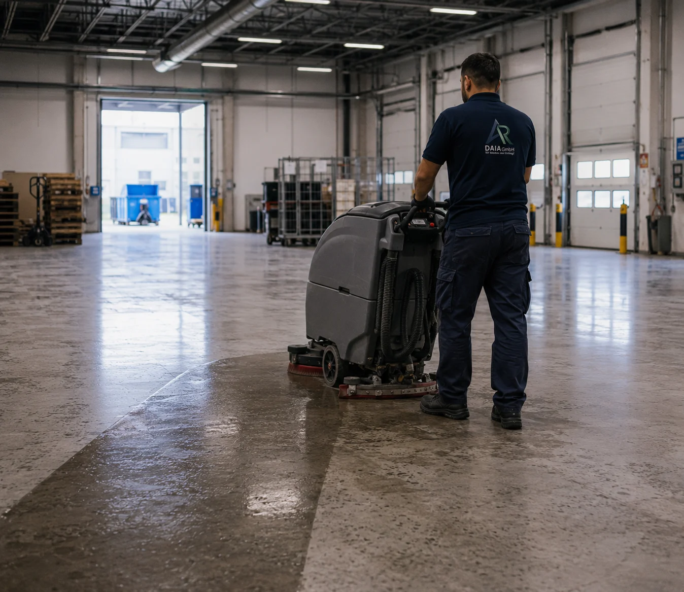 Professionelle Bodengrundreinigung durch DAIA GmbH