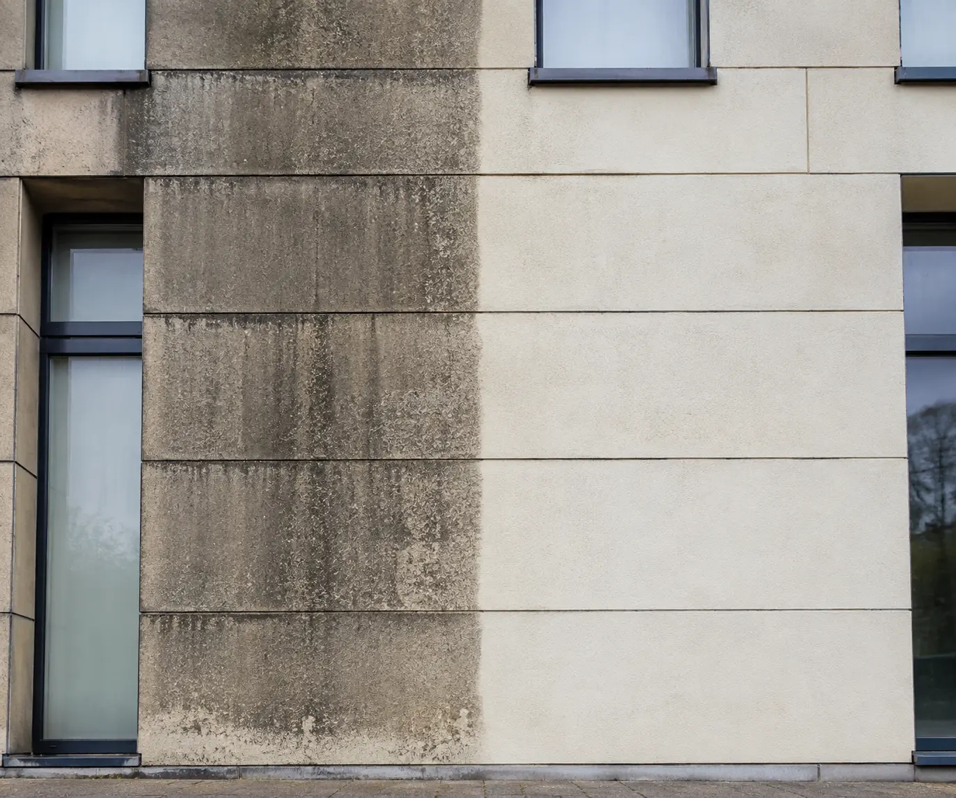 Gepflegte Glasfassade – Glas- und Fassadenservice der DAIA GmbH